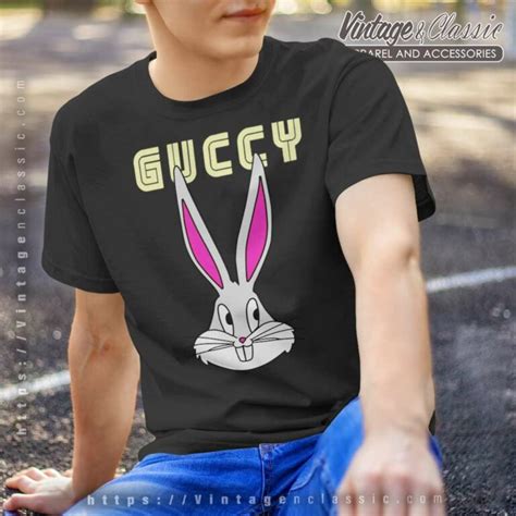 gucci bugs bunny shirt men usada|Gucci Bugs Bunny Shirt .